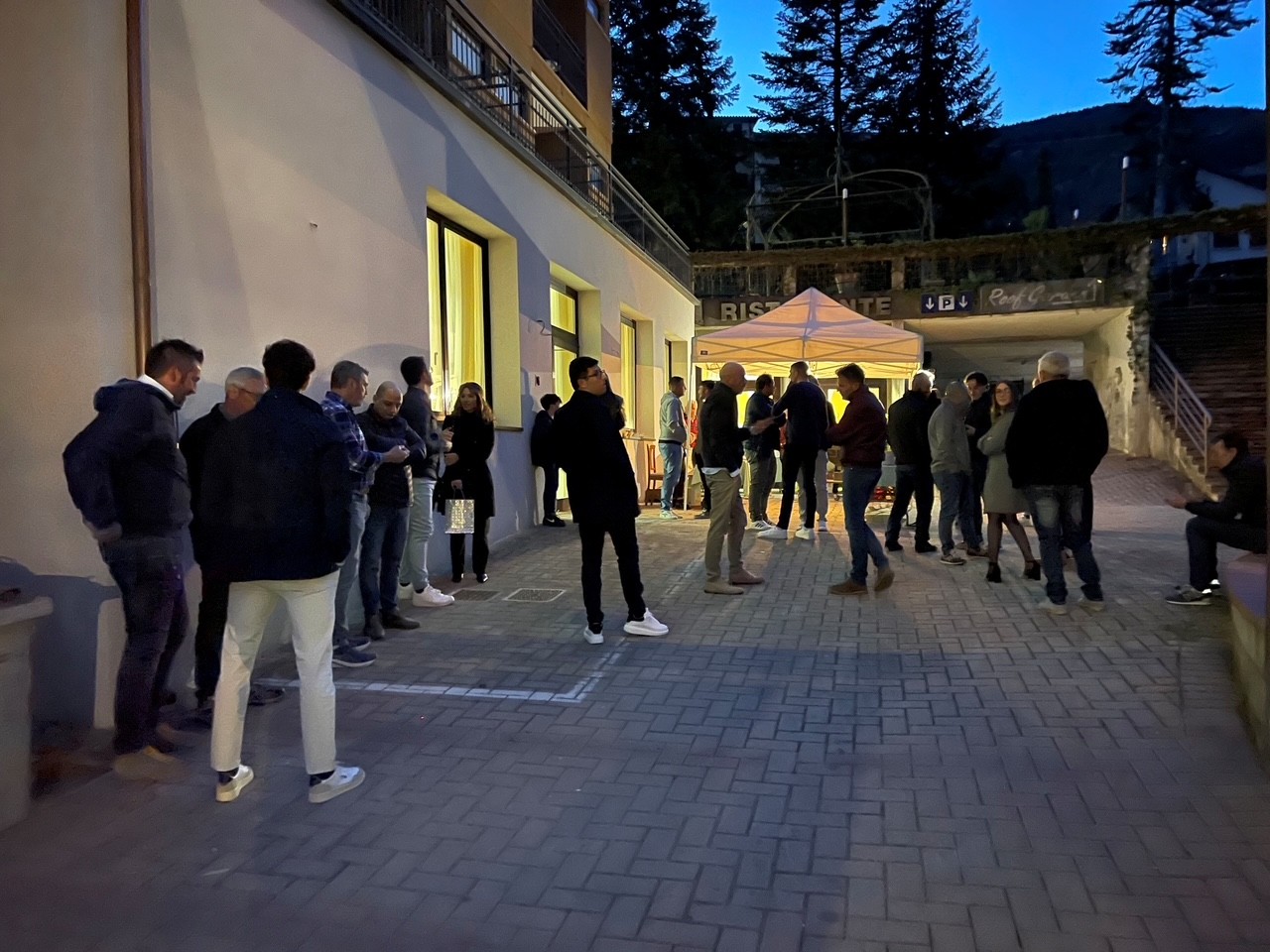 Partnership party for Sidewall NA